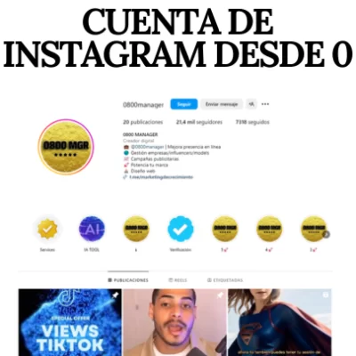 Comprar Cuenta de Instagram