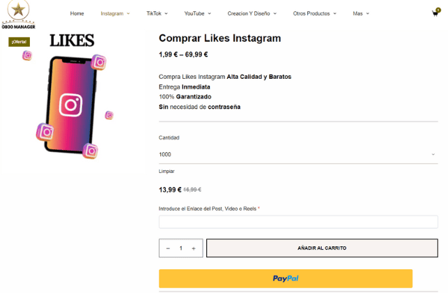 comprar likes en instagram